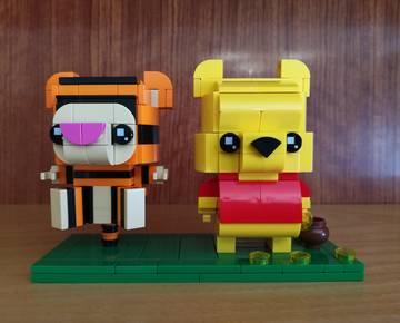 BrickHeadz Micimackó és Tigris