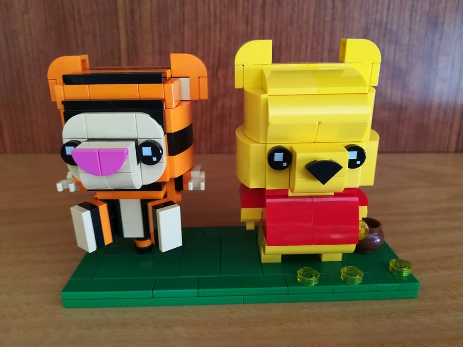 BrickHeadz Micimackó és Tigris