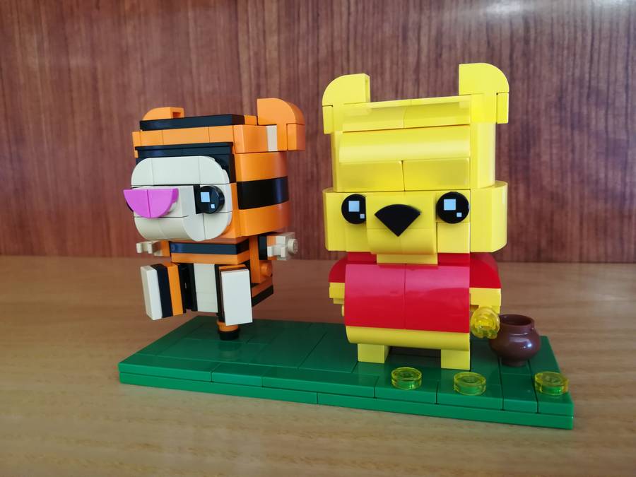 BrickHeadz Micimackó és Tigris