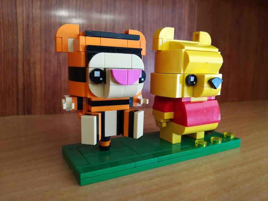 BrickHeadz Micimackó és Tigris