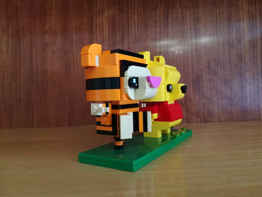 BrickHeadz Micimackó és Tigris