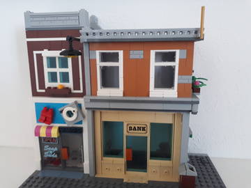 Bank és mosoda