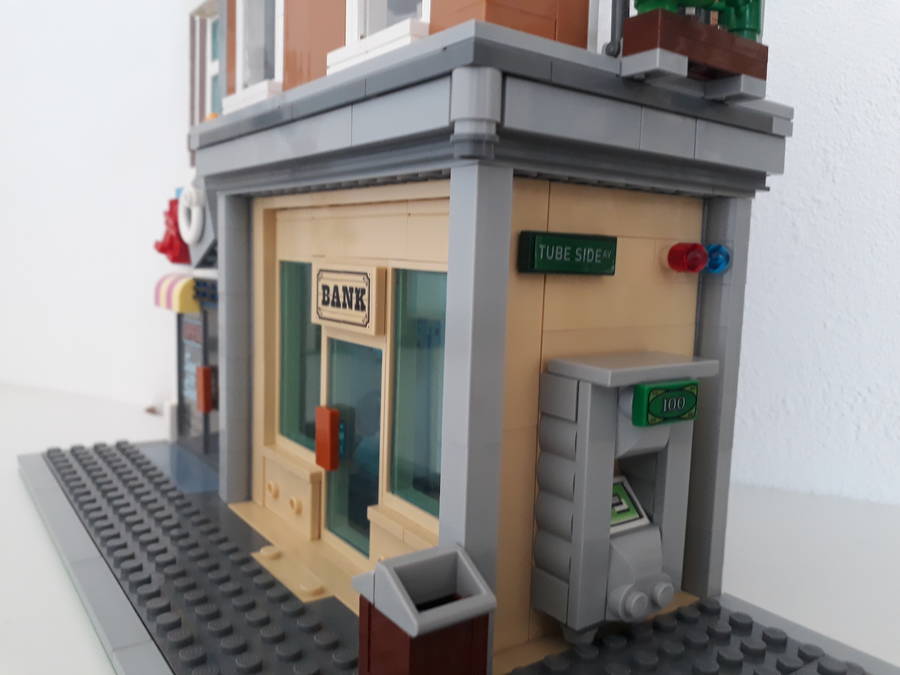 Bank és mosoda