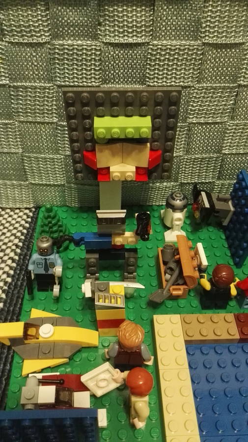 Robot fesztivál a strandon.