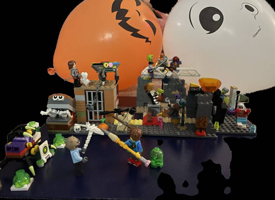 Halloweeni csatatér
