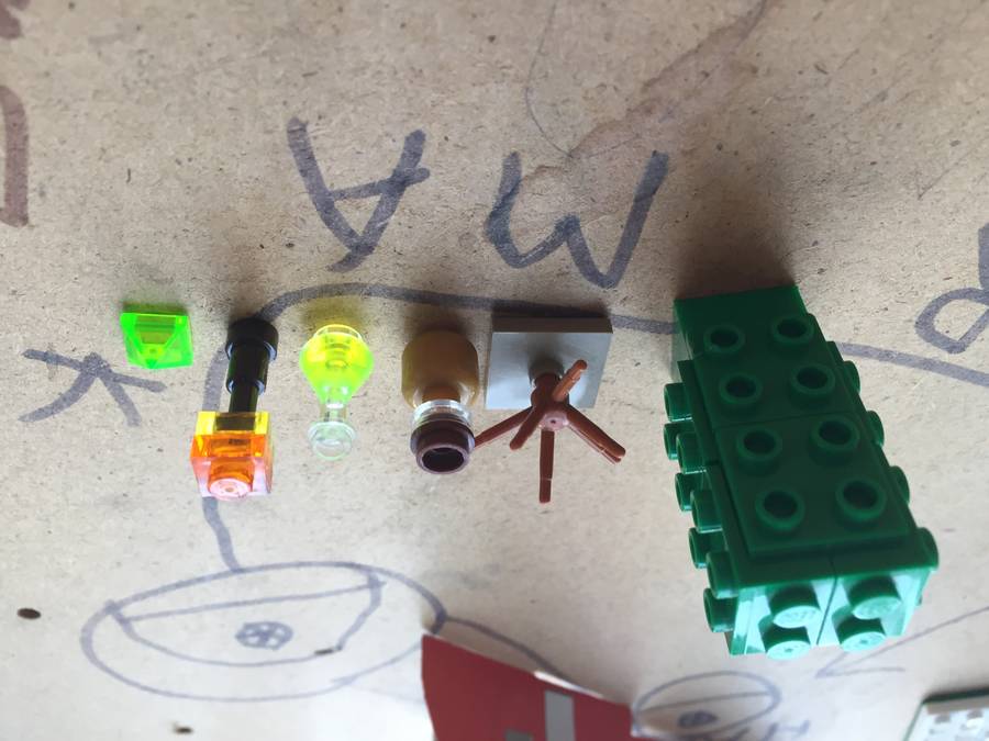 Minecraft: Sivatagi jelenet.