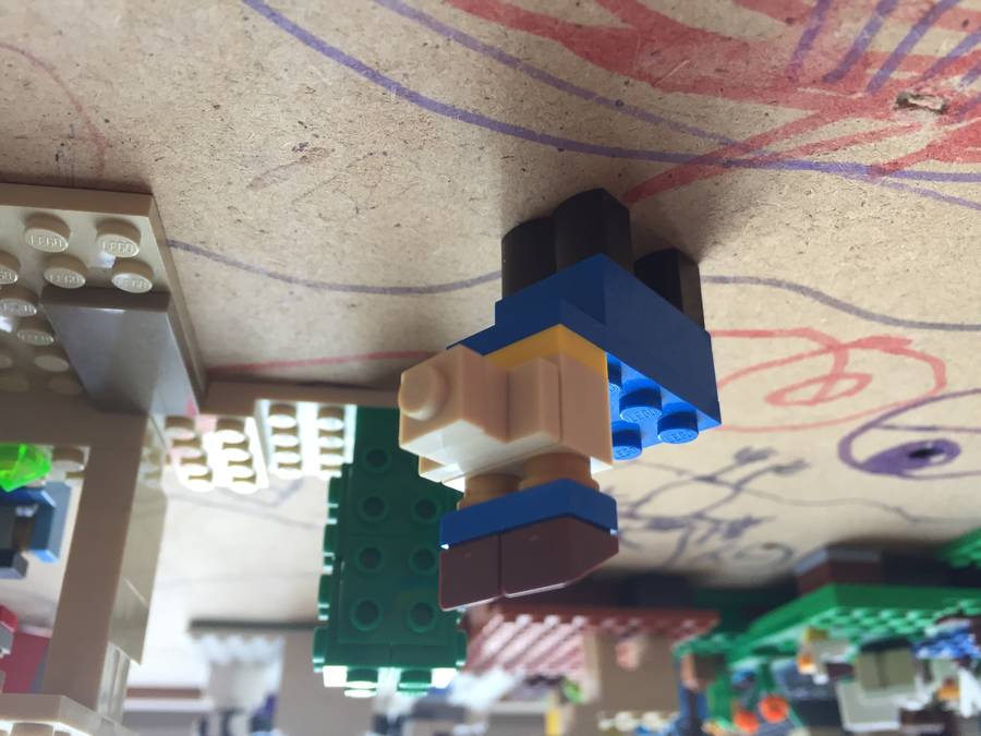 Minecraft: Sivatagi jelenet.