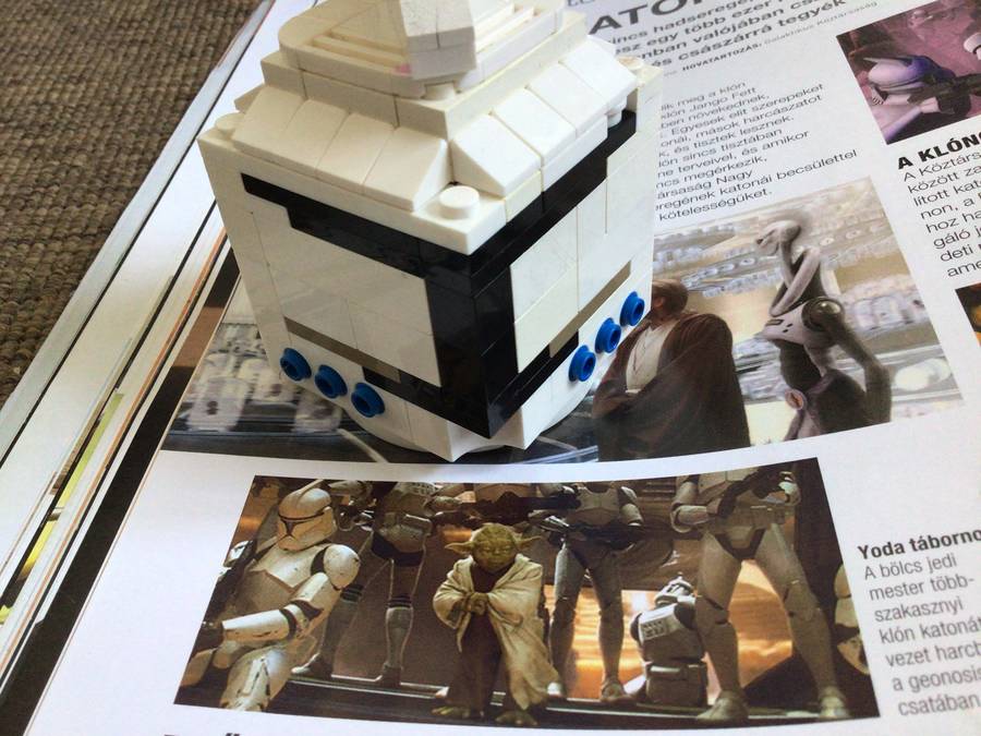 Itt egy sisak! Avagy egy újjabb star wars napló.