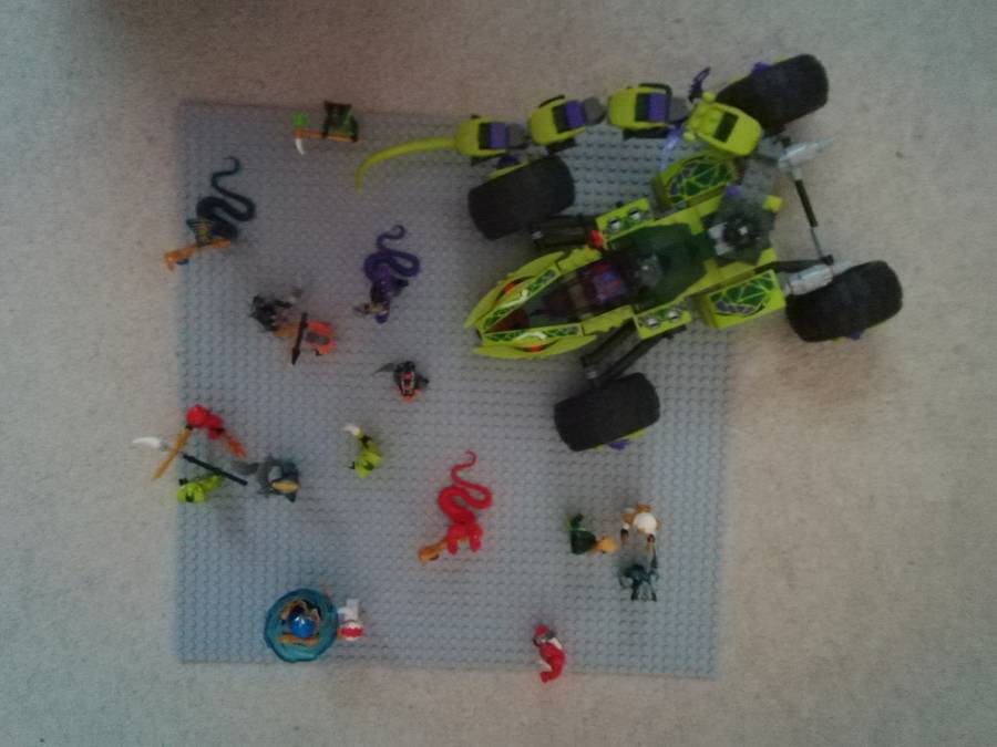 Ninjago csatajelenet