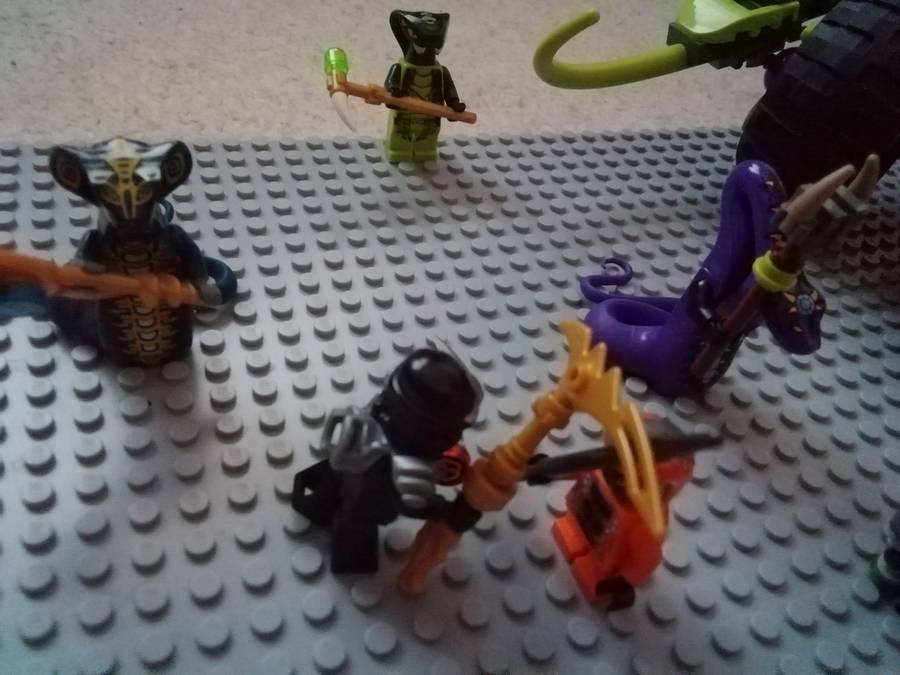 Ninjago csatajelenet