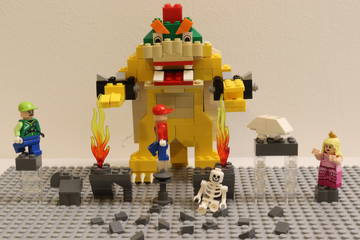 Super Mario és Bowser