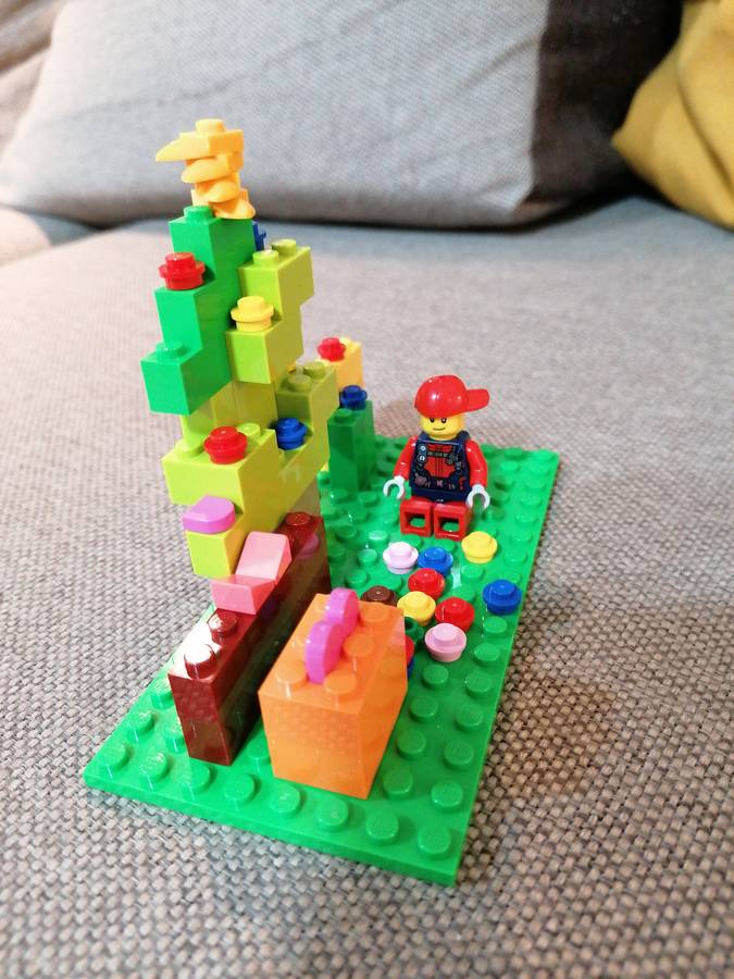 Karácsonyi lego. 
