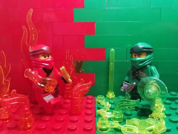 Kai vs. Lloyd Stop Motion