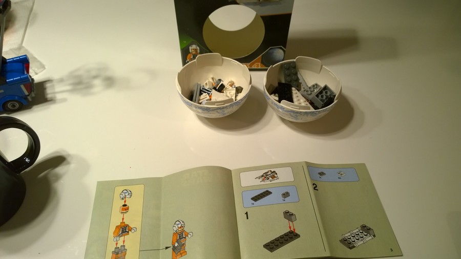 4S/1 Star Wars Hoth bolygó építés