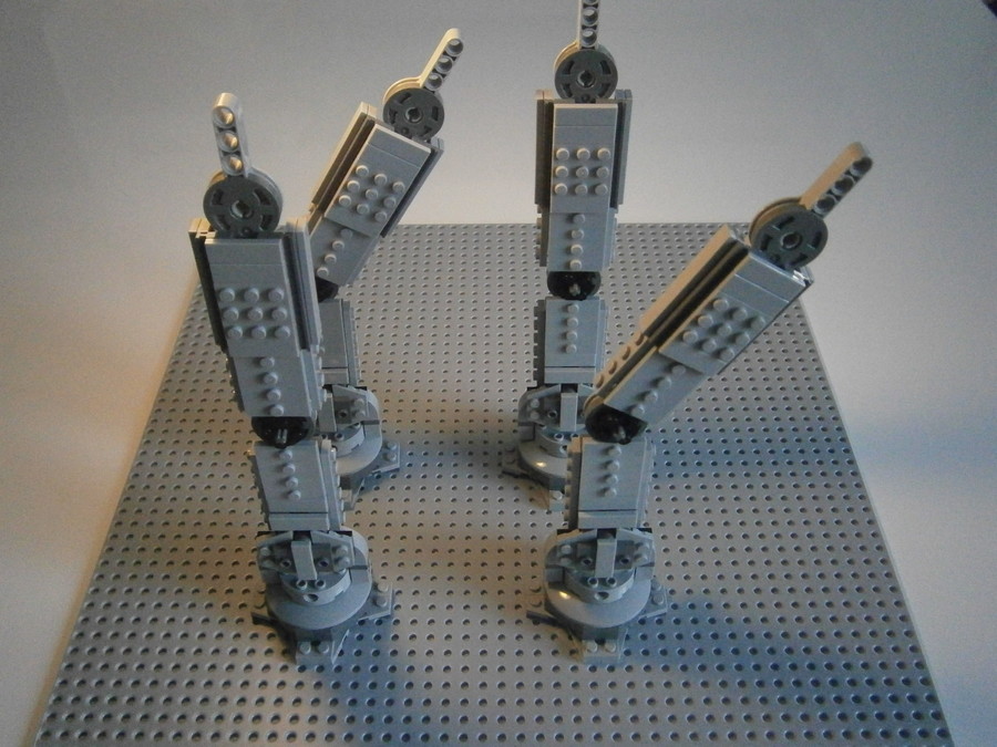 AT-AT lépegető építése