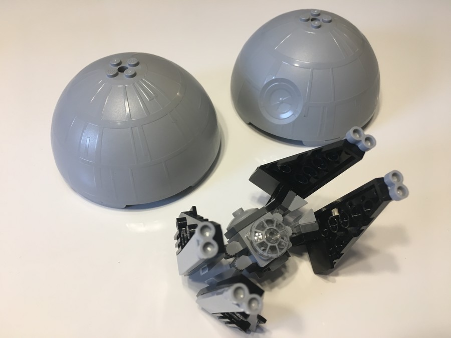1S/3 Halálcsillag és TIE vadász építése