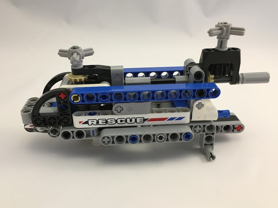 42020 Iker-rotoros helikopter építése