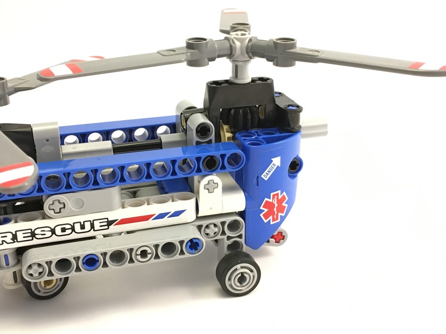 42020 Iker-rotoros helikopter építése