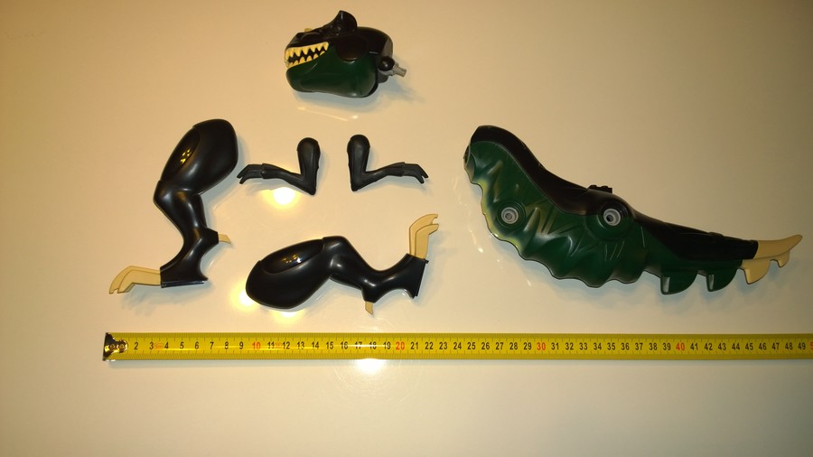 Green T-Rex építése