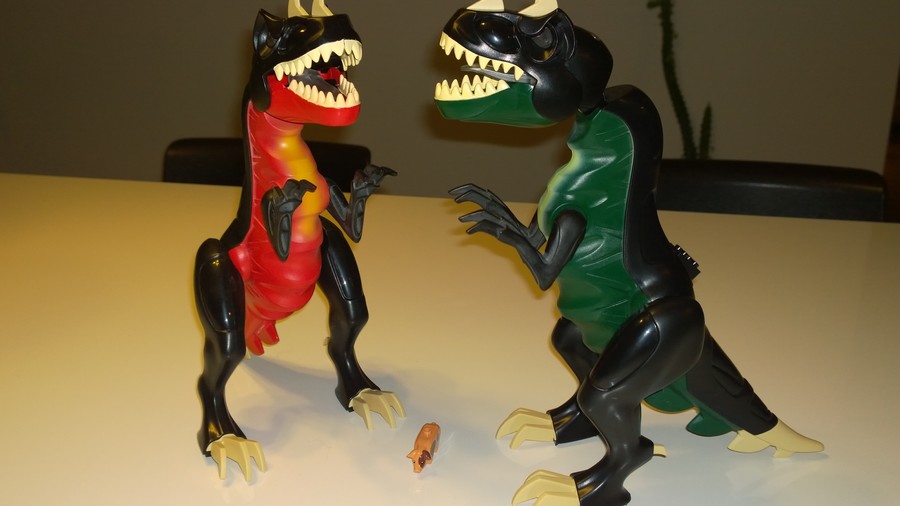 Green T-Rex építése