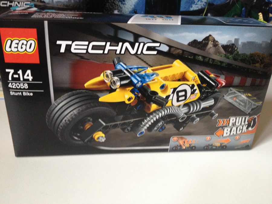42058 Kaszkadőr motor építése