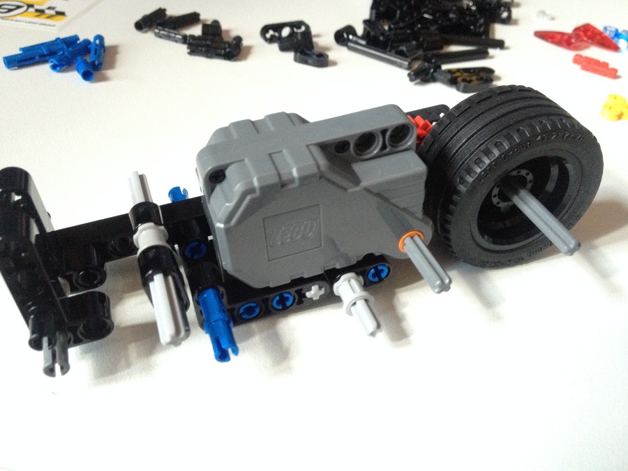 42058 Kaszkadőr motor építése