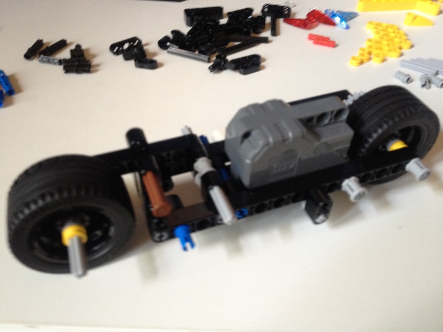 42058 Kaszkadőr motor építése