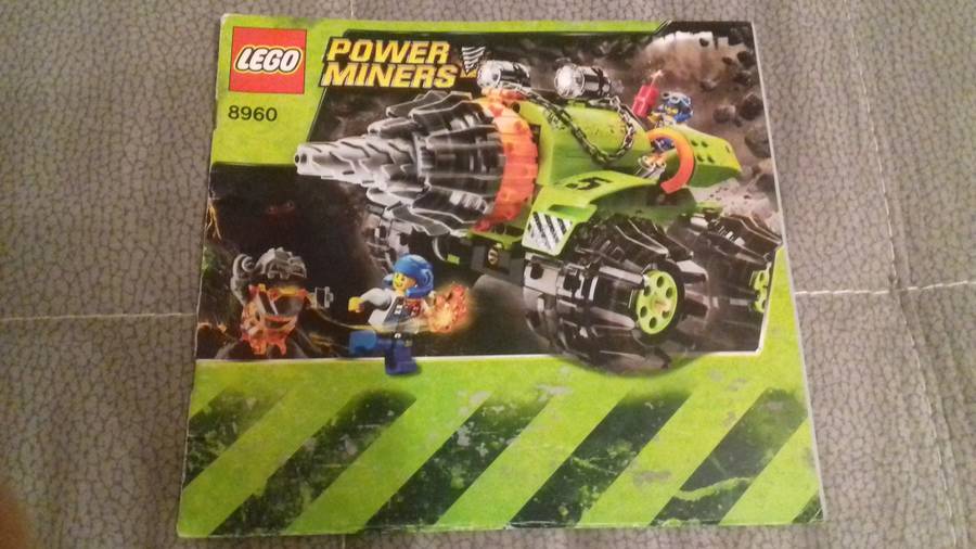 Lego alagútfúrógép