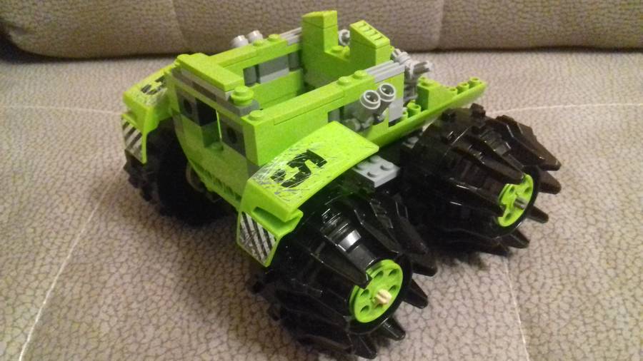 Lego alagútfúrógép