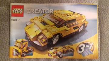 Lego Creator sportautó