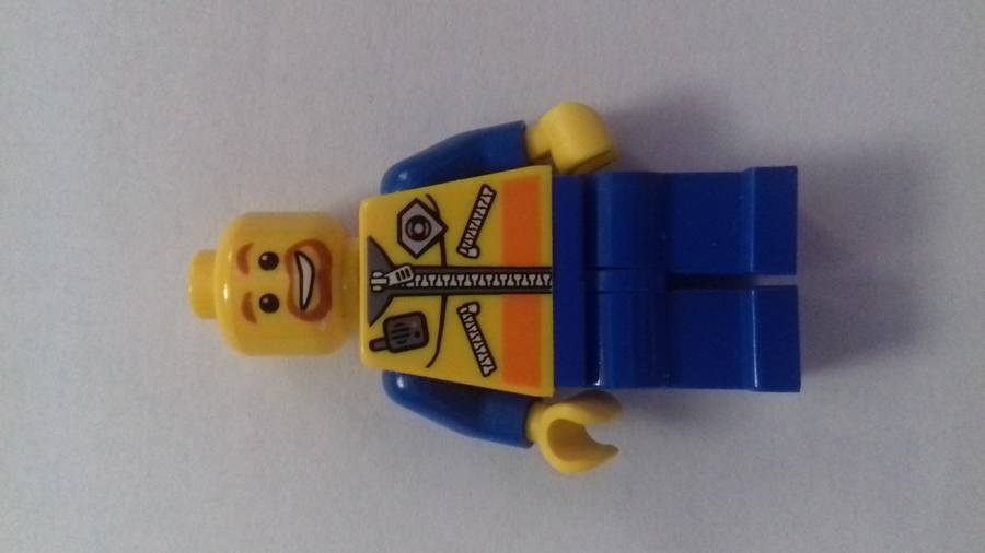 Vízimentő minifigura II.