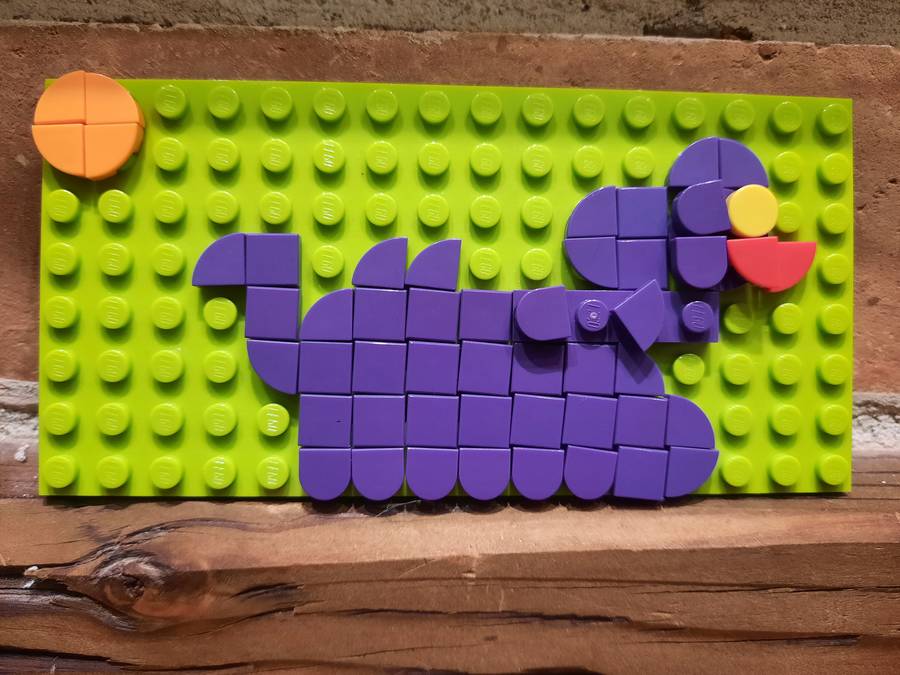 Legokép