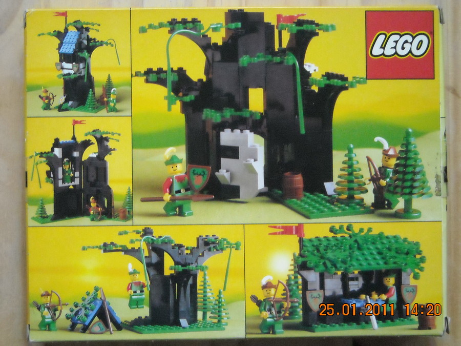 LEGO Castle 6054 Forestmen’s Hideout 1988
