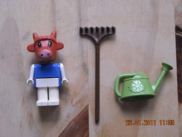 LEGO Fabuland  3707 Clower Cow  1982