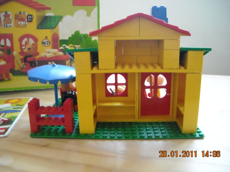 LEGO Fabuland  3667 Bakery  készletet 1982