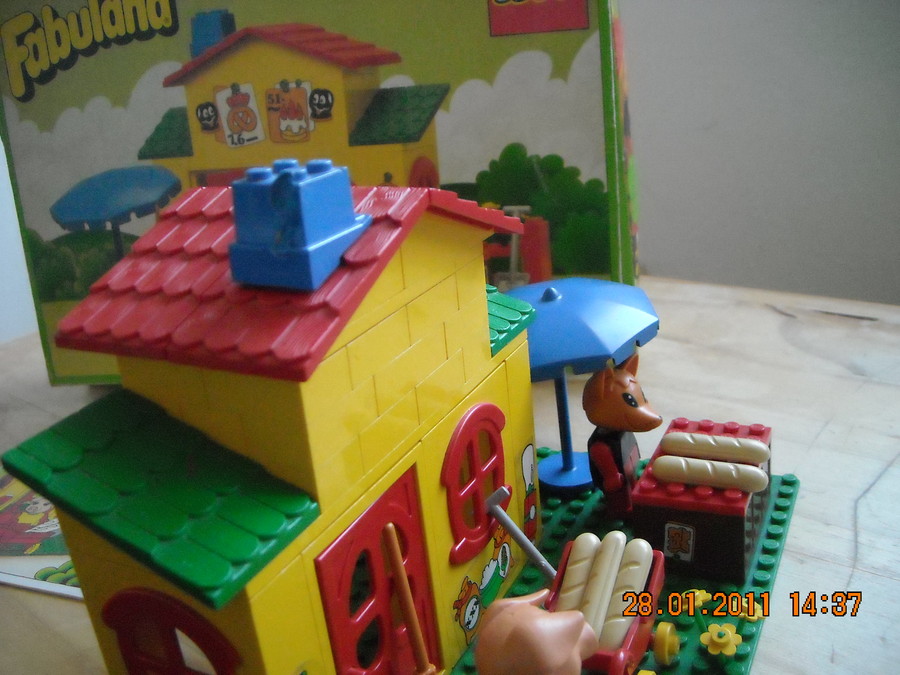 LEGO Fabuland  3667 Bakery  készletet 1982