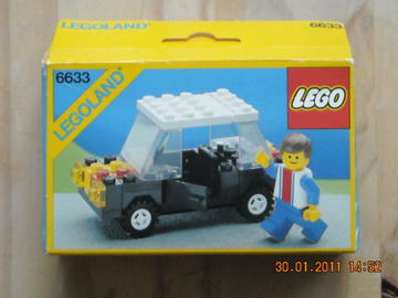 LEGO  City 6633 Family Car  1985