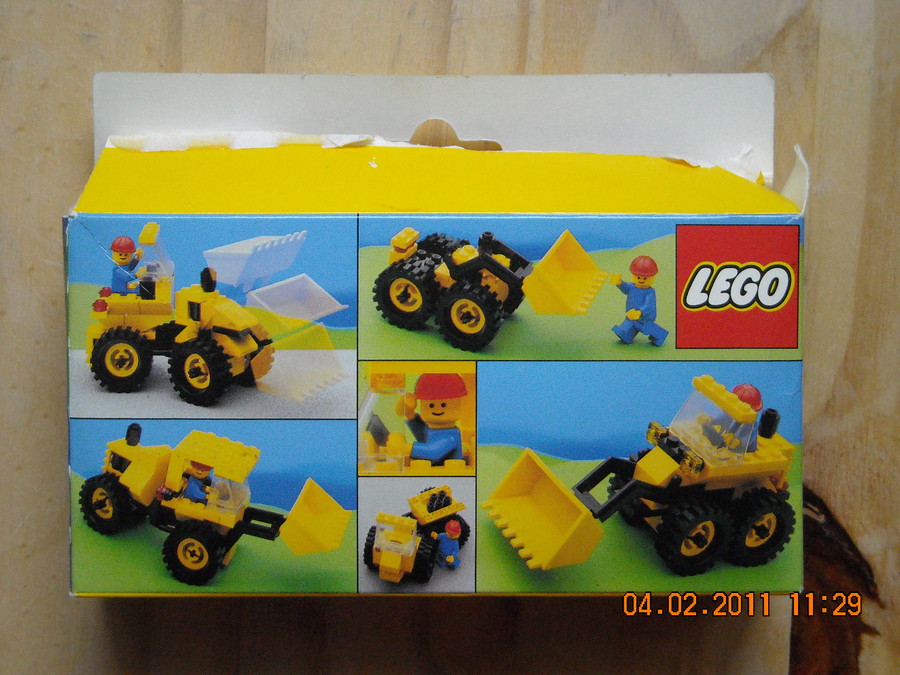 LEGO  City 6658  Bulldozer  1986