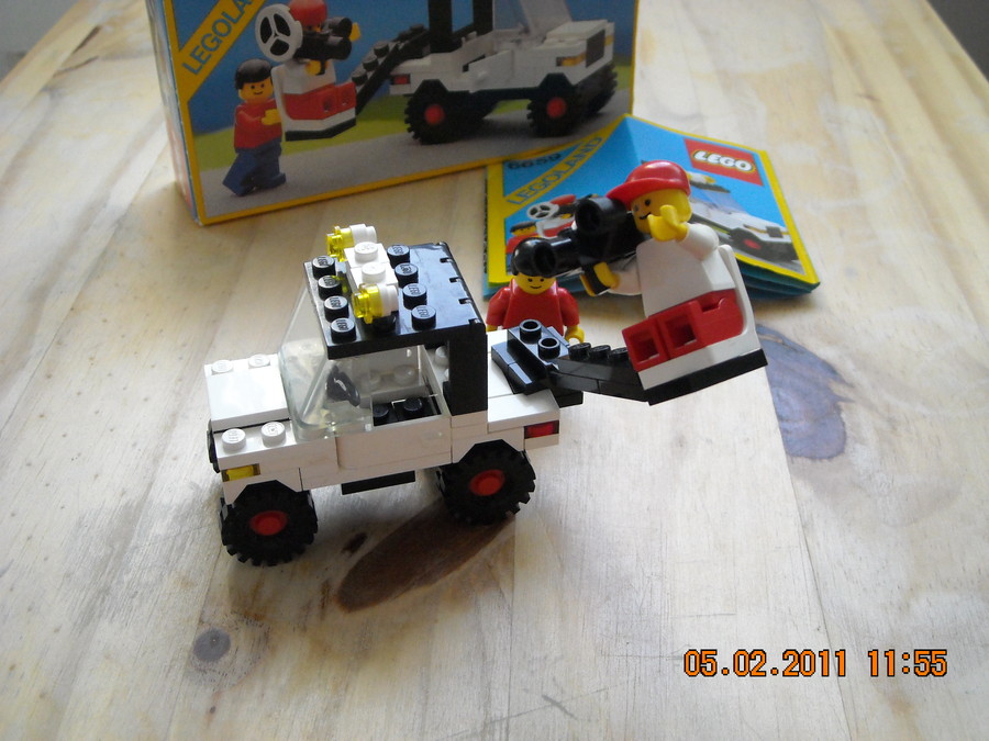 LEGO  City 6659  TV Camera Crew  1986