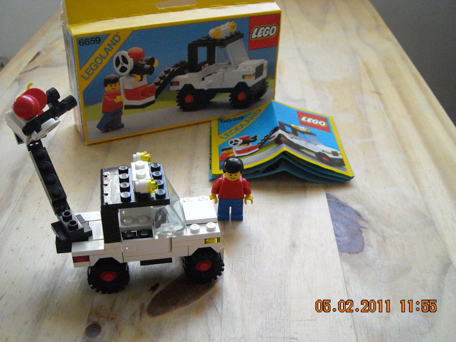 LEGO  City 6659  TV Camera Crew  1986