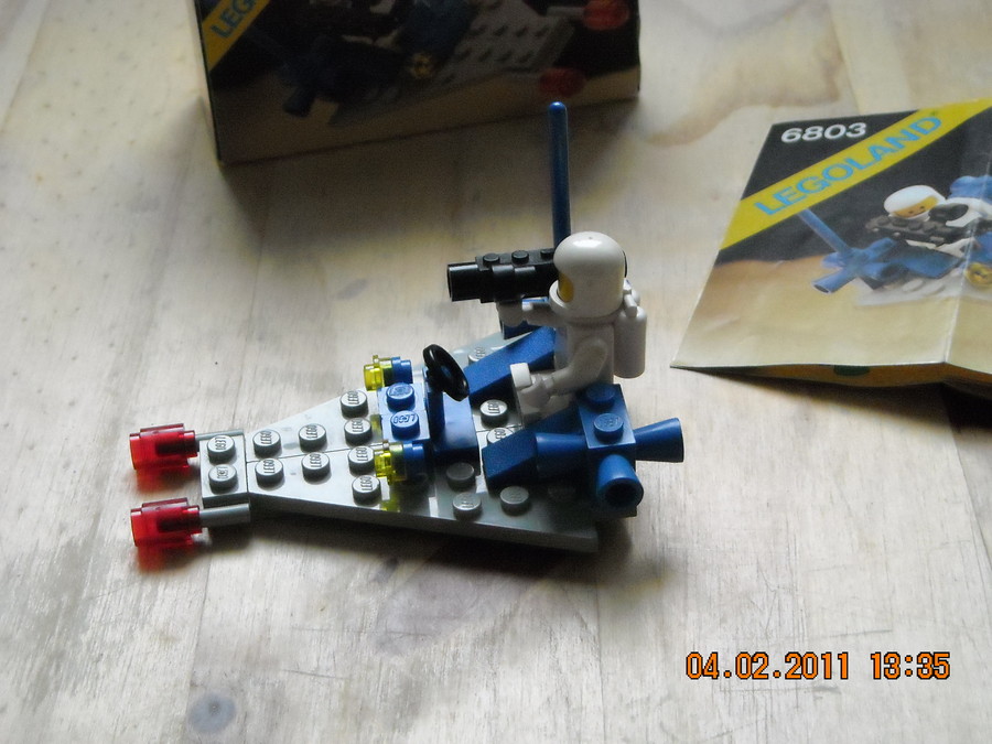 LEGO  Space 6803  Space Patrol  1983