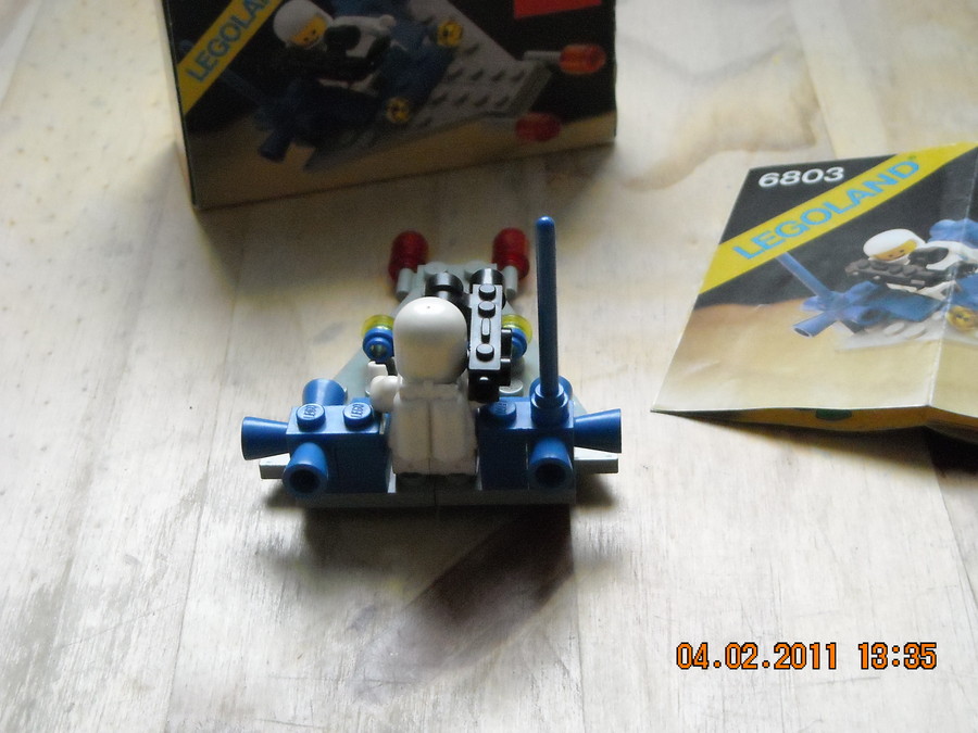 LEGO  Space 6803  Space Patrol  1983