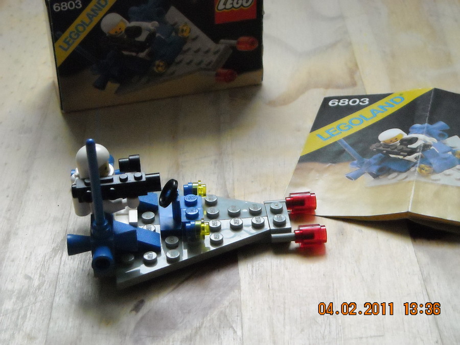 LEGO  Space 6803  Space Patrol  1983