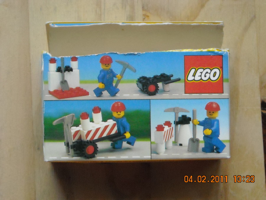 LEGO  City  6606  Road Repair  1983