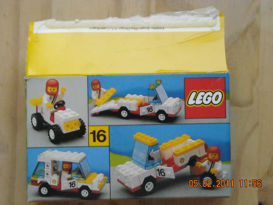 LEGO  City  6634  Stock Car  1986