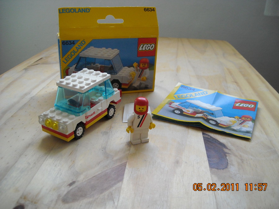 LEGO  City  6634  Stock Car  1986