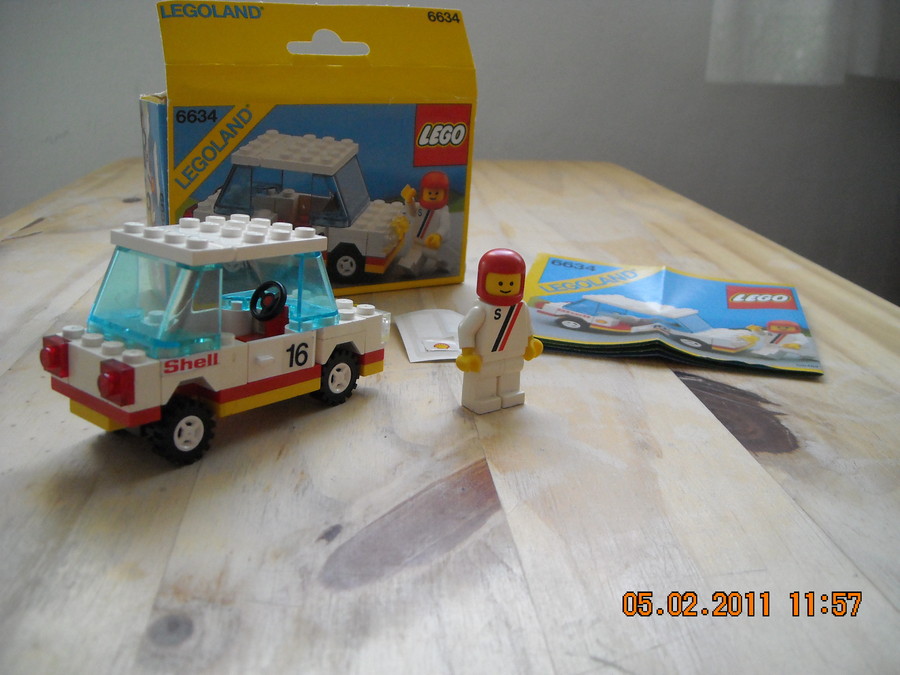 LEGO  City  6634  Stock Car  1986