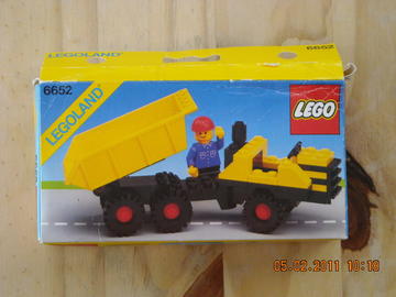 LEGO  City  6652  Construction Truck  1983