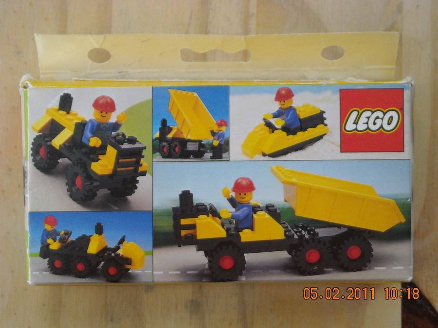 LEGO  City  6652  Construction Truck  1983