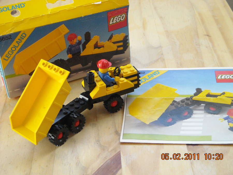 LEGO  City  6652  Construction Truck  1983